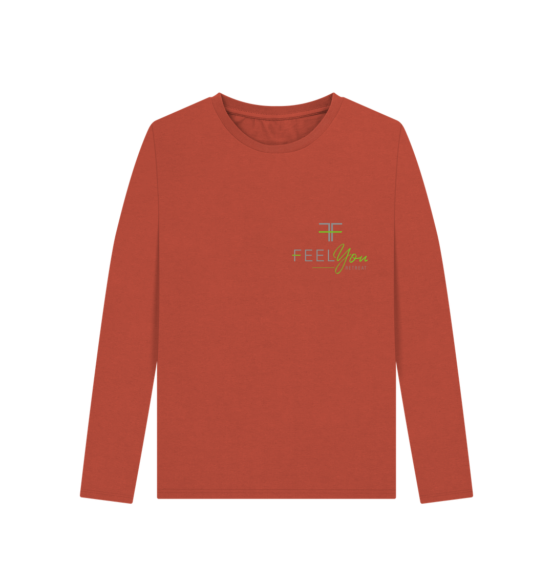 Feel You Retreats Croyde T Shirt Rust / 18