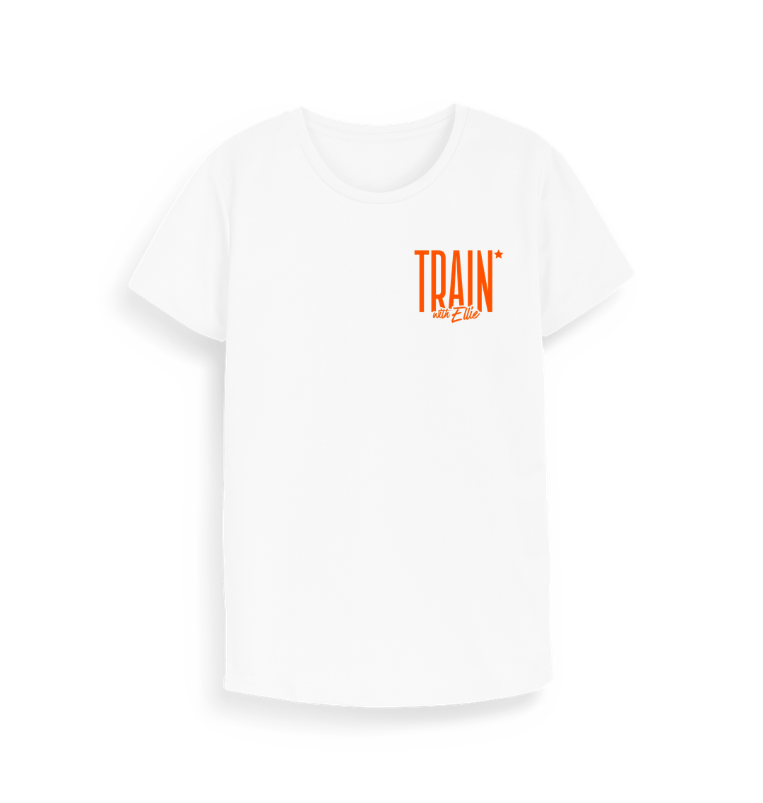 Arctic White Printed T-shirt Front