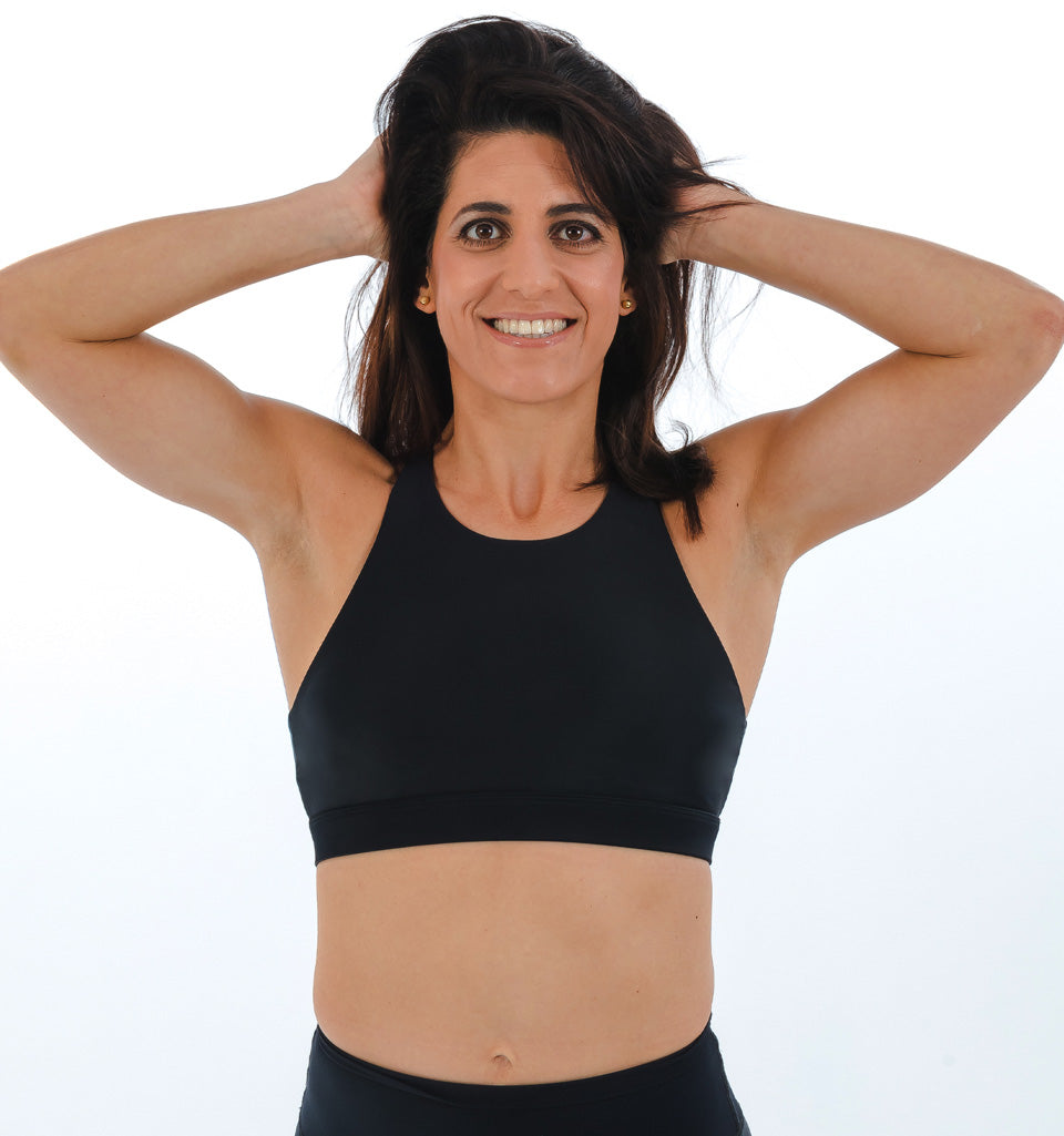 SIGNATURE Ultra Bra - *Voted BEST sports bra by Grazia* M / Nero - Black