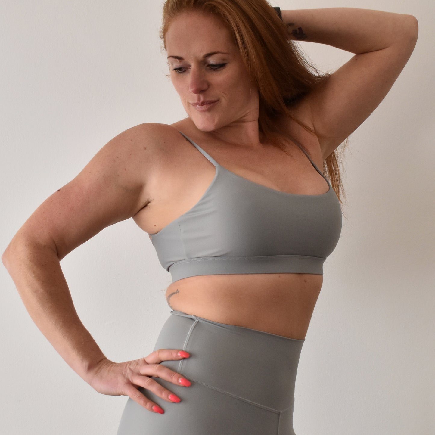SIGNATURE Bralette M / Moon - Grey