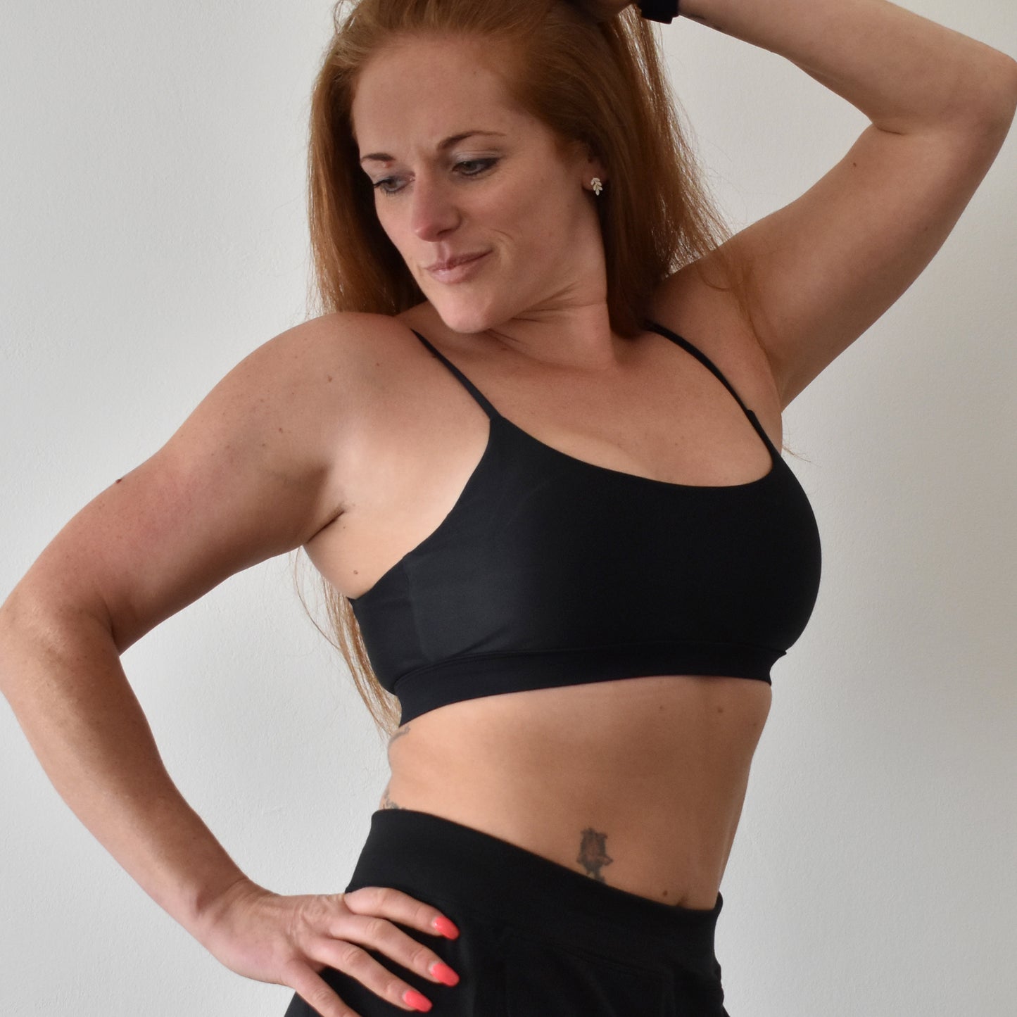 SIGNATURE Bralette L / Nero - Black
