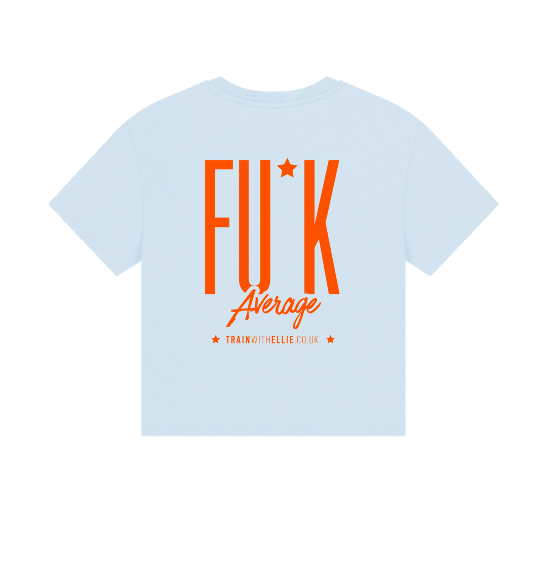 Sky Blue Printed T-shirt Back