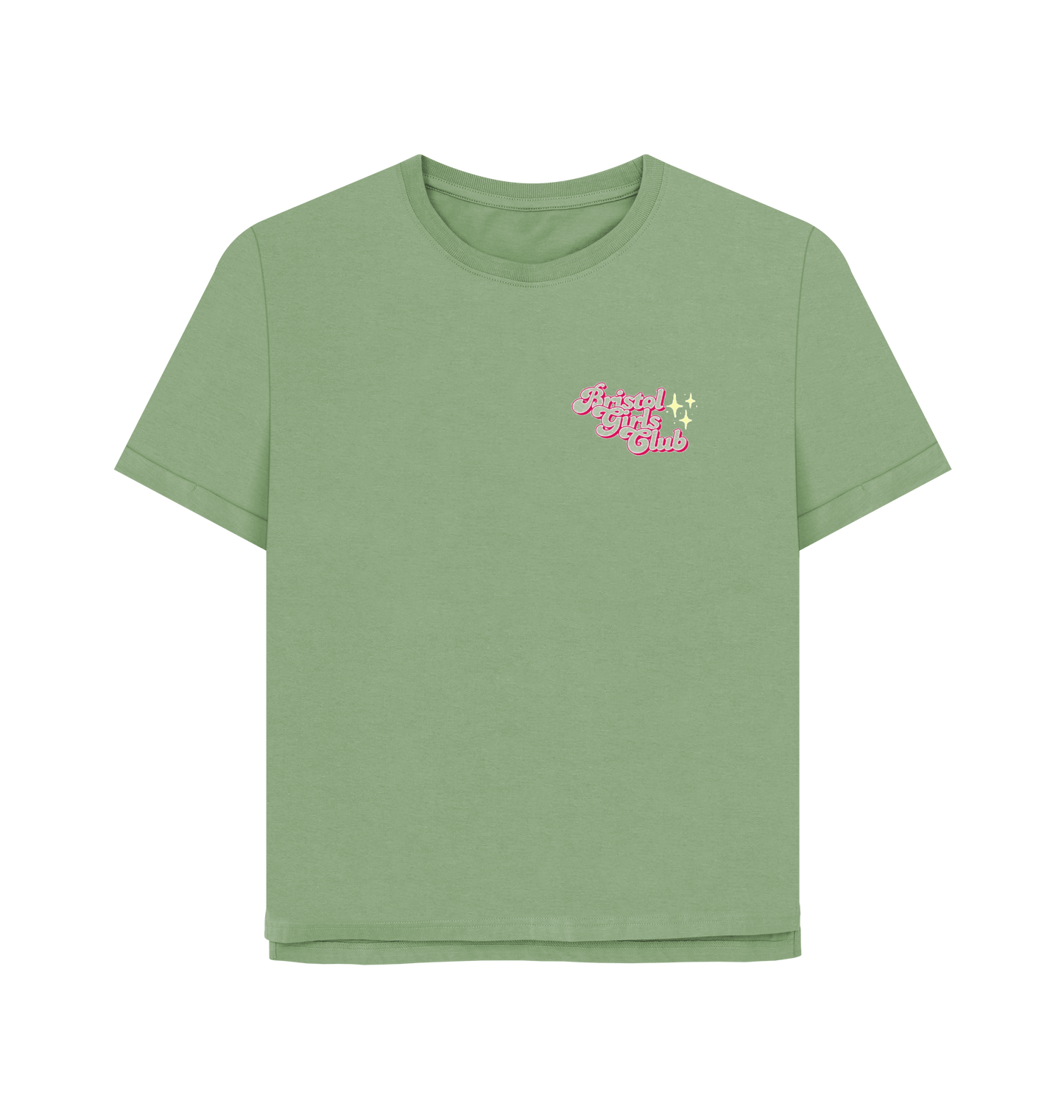 Sage Printed T-shirt Front