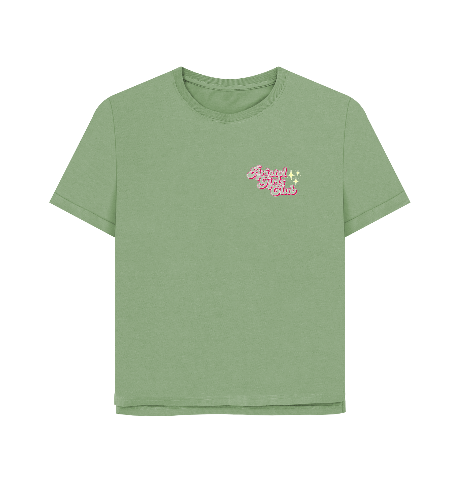 Sage Printed T-shirt Front
