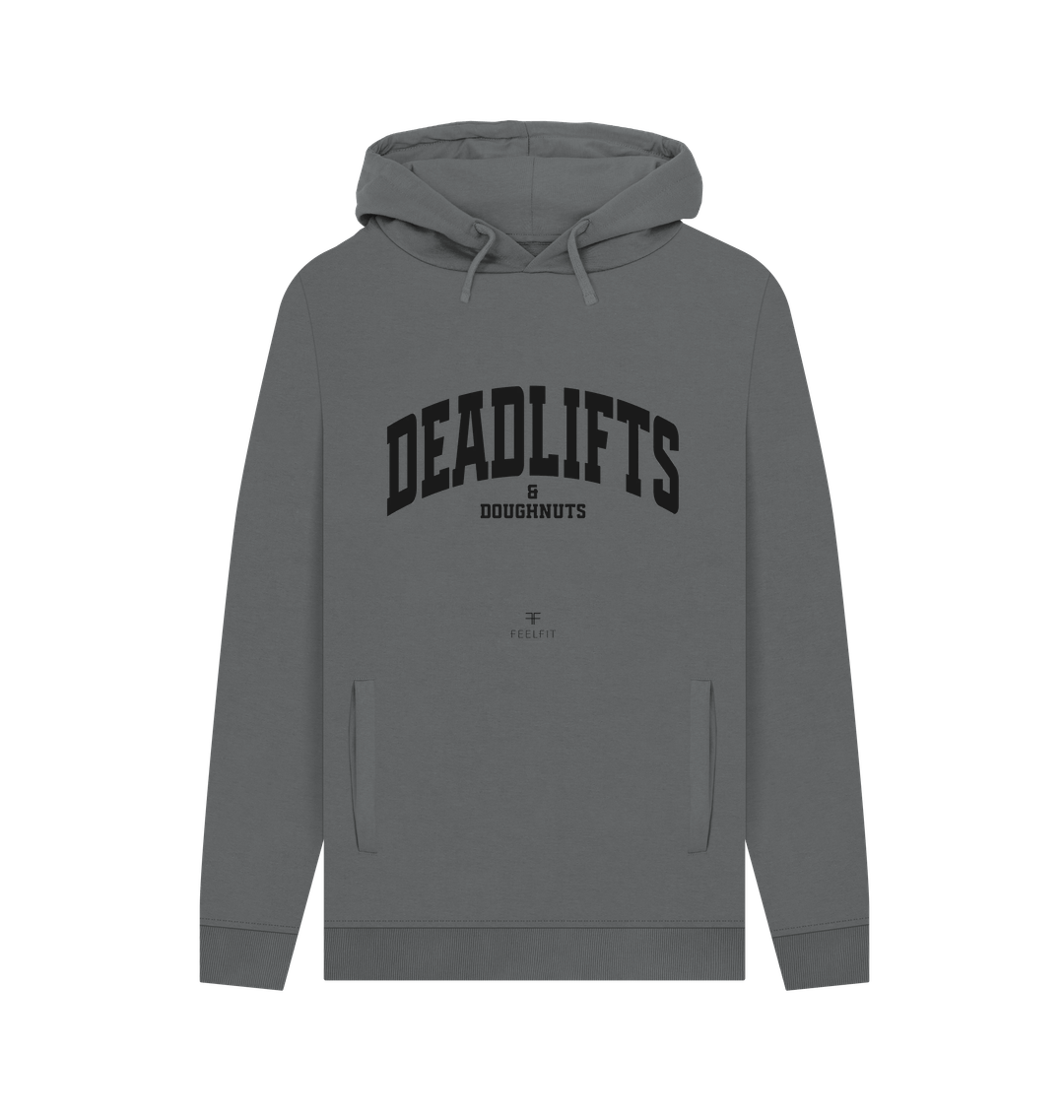Slate Grey Printed Hoody Front