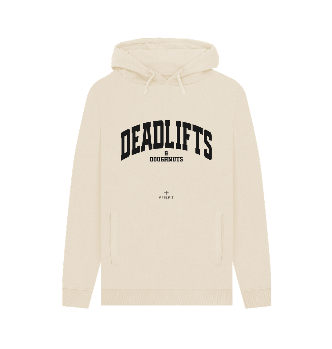 Oat Printed Hoody Front