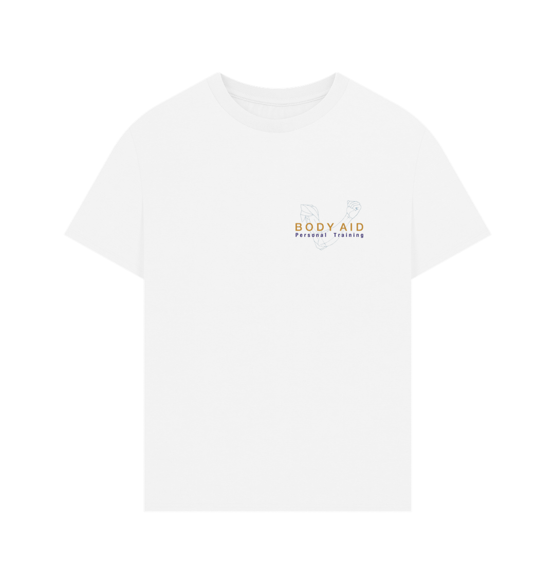 White Printed T-shirt Front