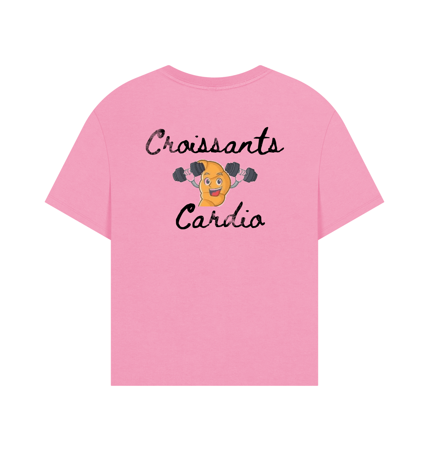 Rose Pink Printed T-shirt Back