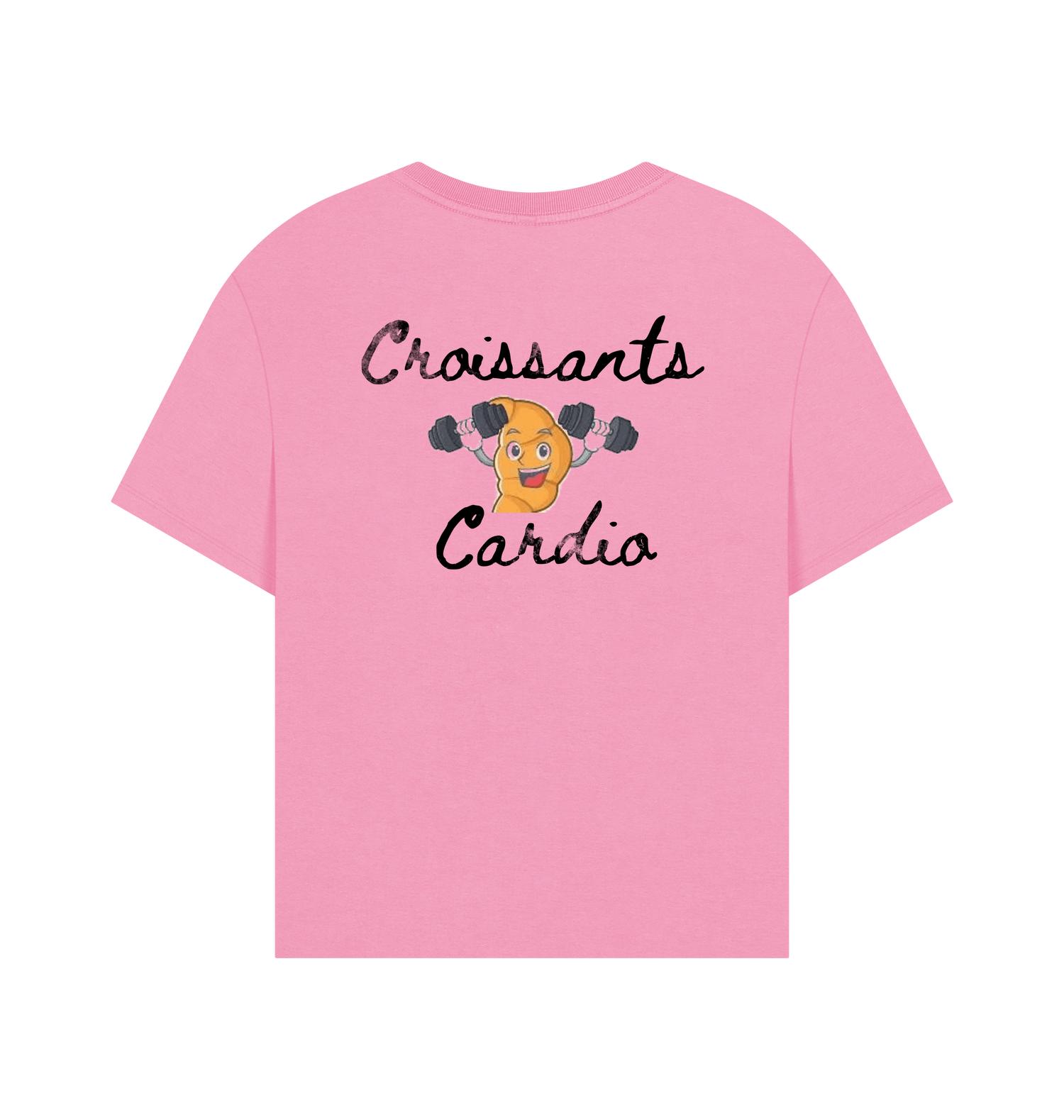Rose Pink Printed T-shirt Back