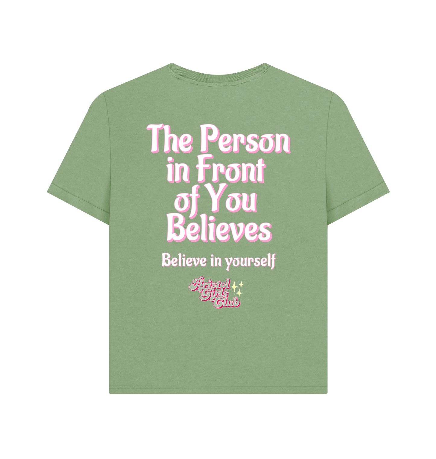 Sage Printed T-shirt Back