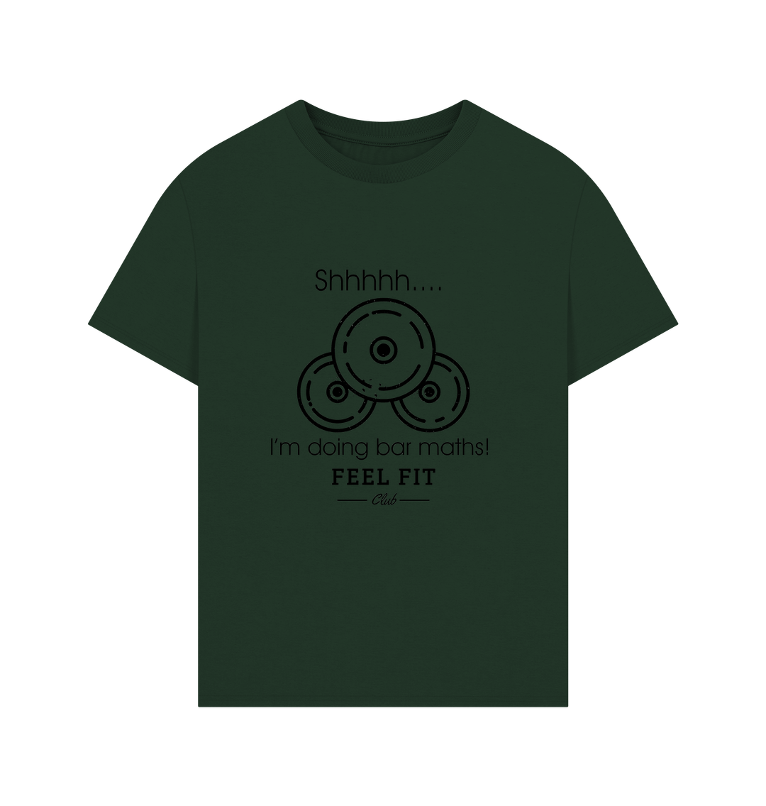 Feel Fit Club Unisex Bar Maths Evergreen / XXL