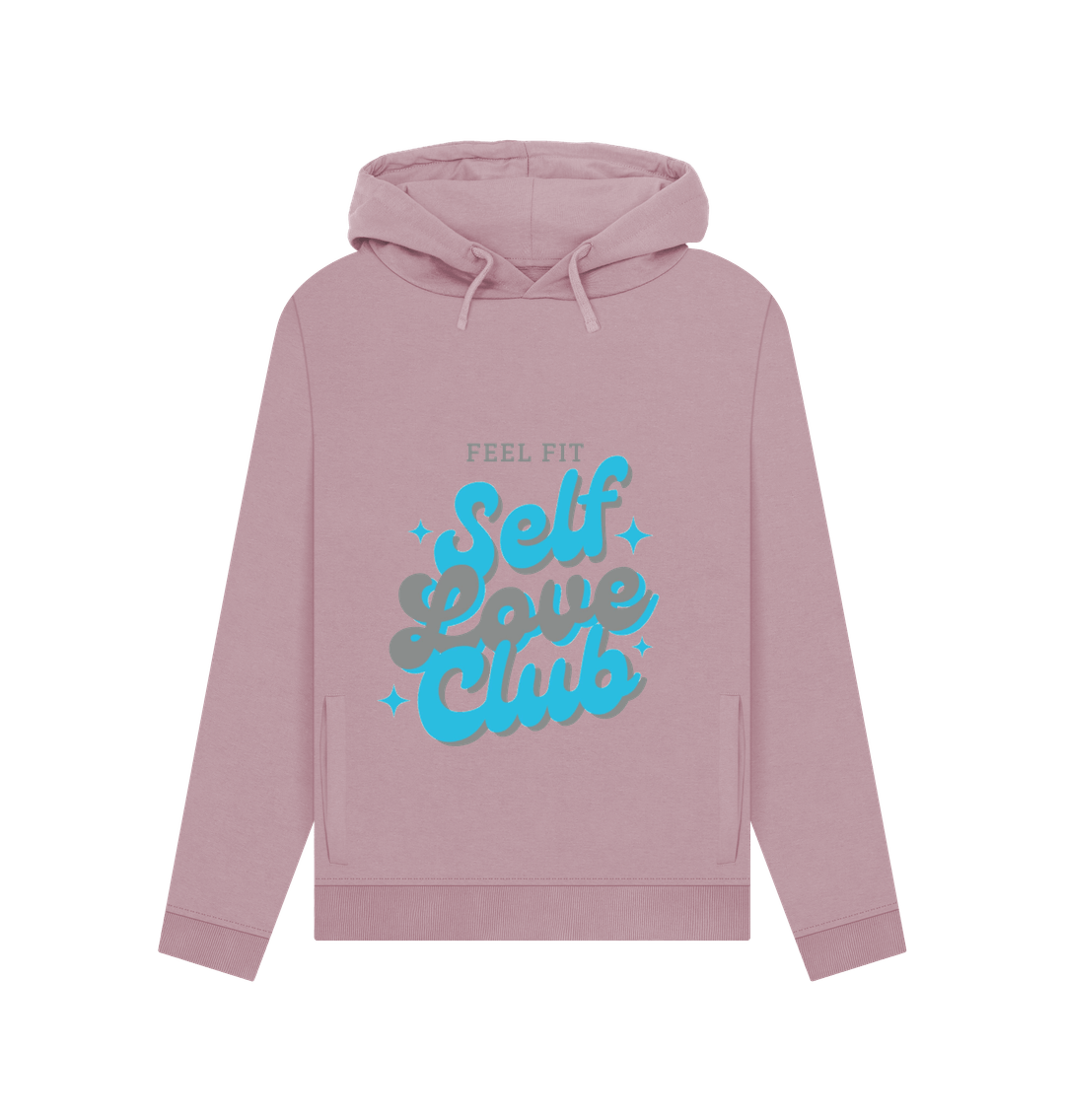 Mauve Printed Hoody