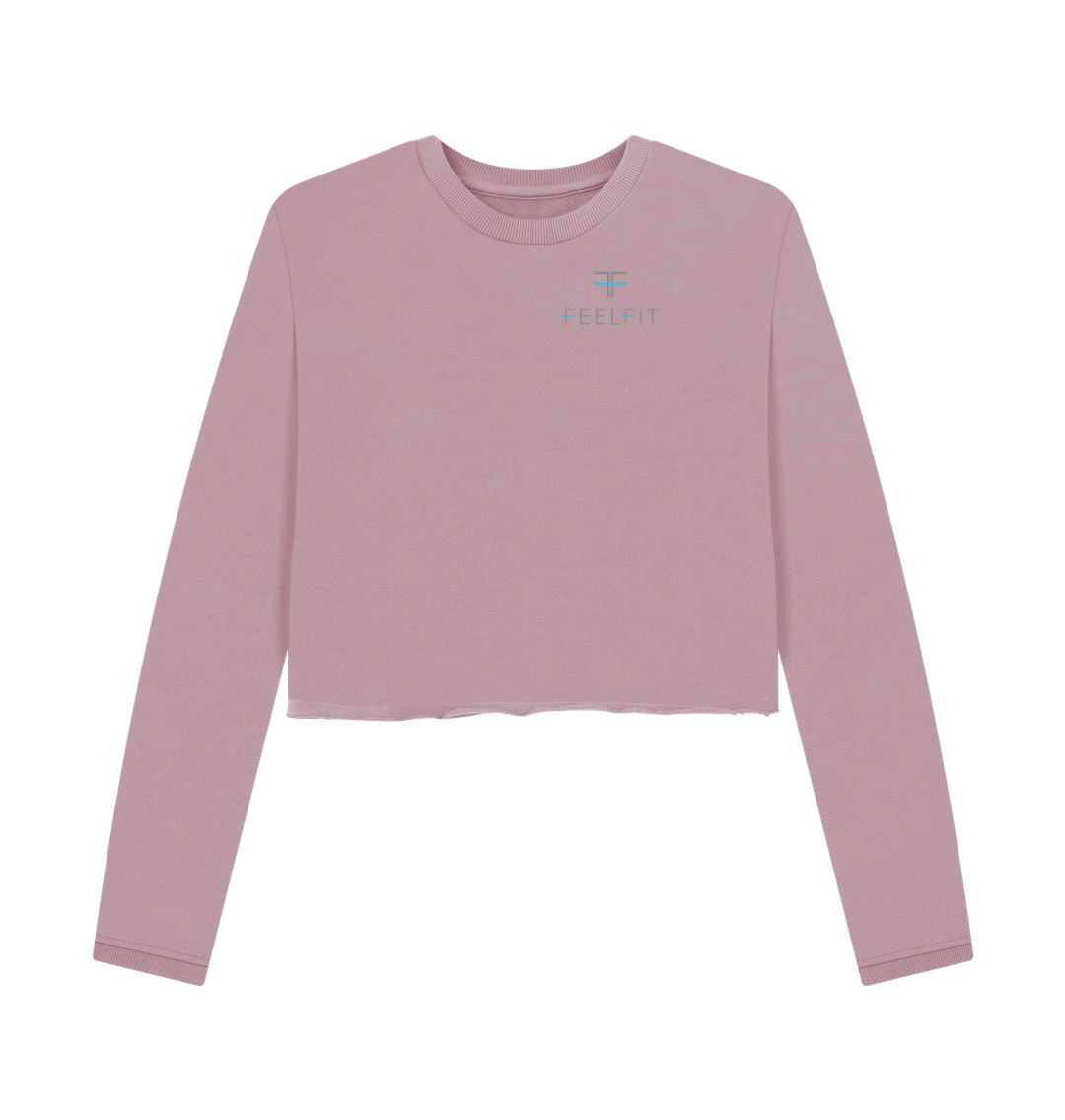 Feel Fit Club Boxy Sweatshirt Mauve / 10