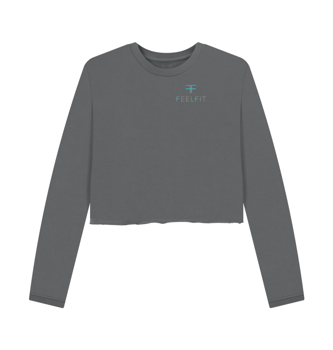 Feel Fit Club Boxy Sweatshirt Slate Grey / 18