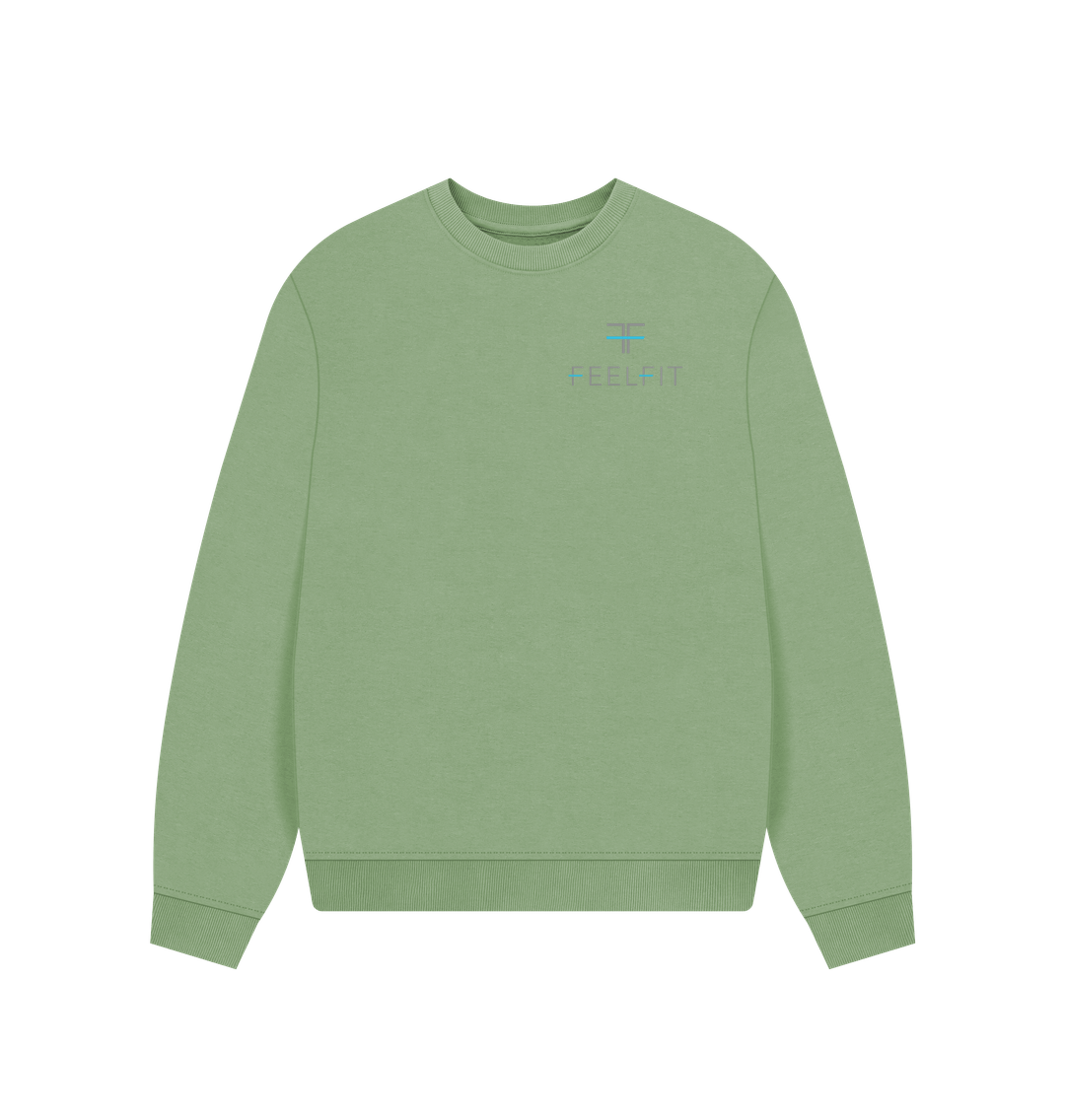 Women who lift Sweatshirt Sage / 18