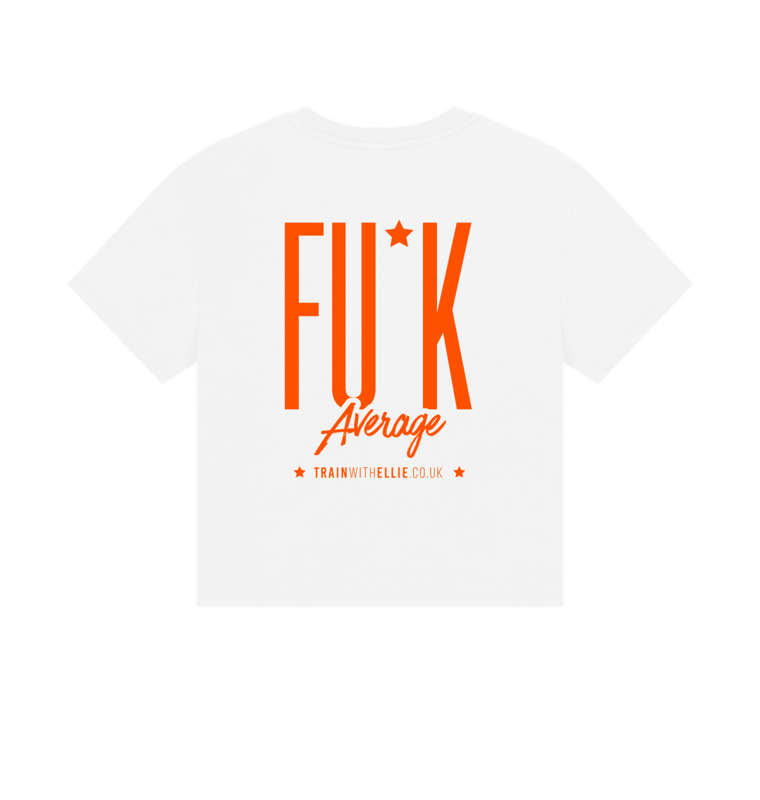 White Printed T-shirt Back