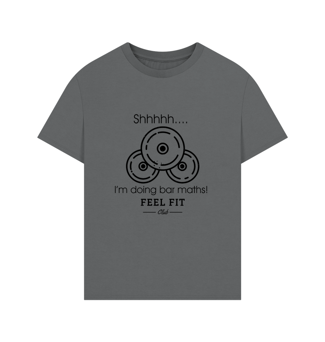 Feel Fit Club Unisex Bar Maths Slate Grey / XXL