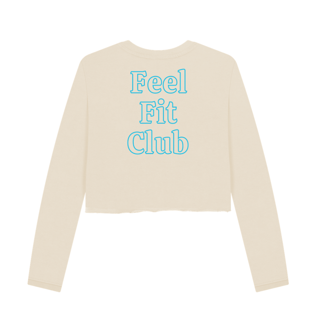 Oat Printed Boxy Jumpers Back