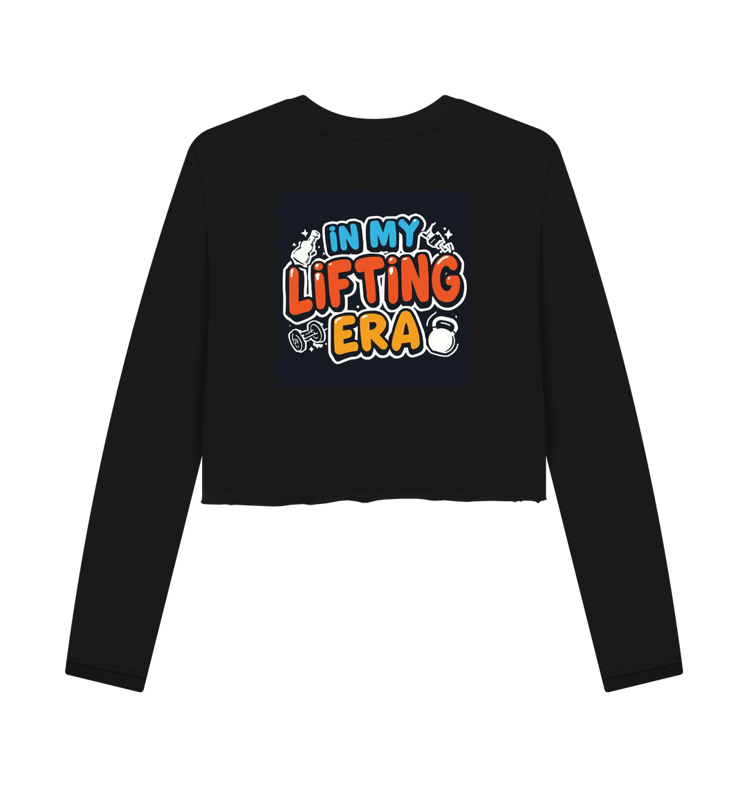 Black Printed Boxy Jumpers Back