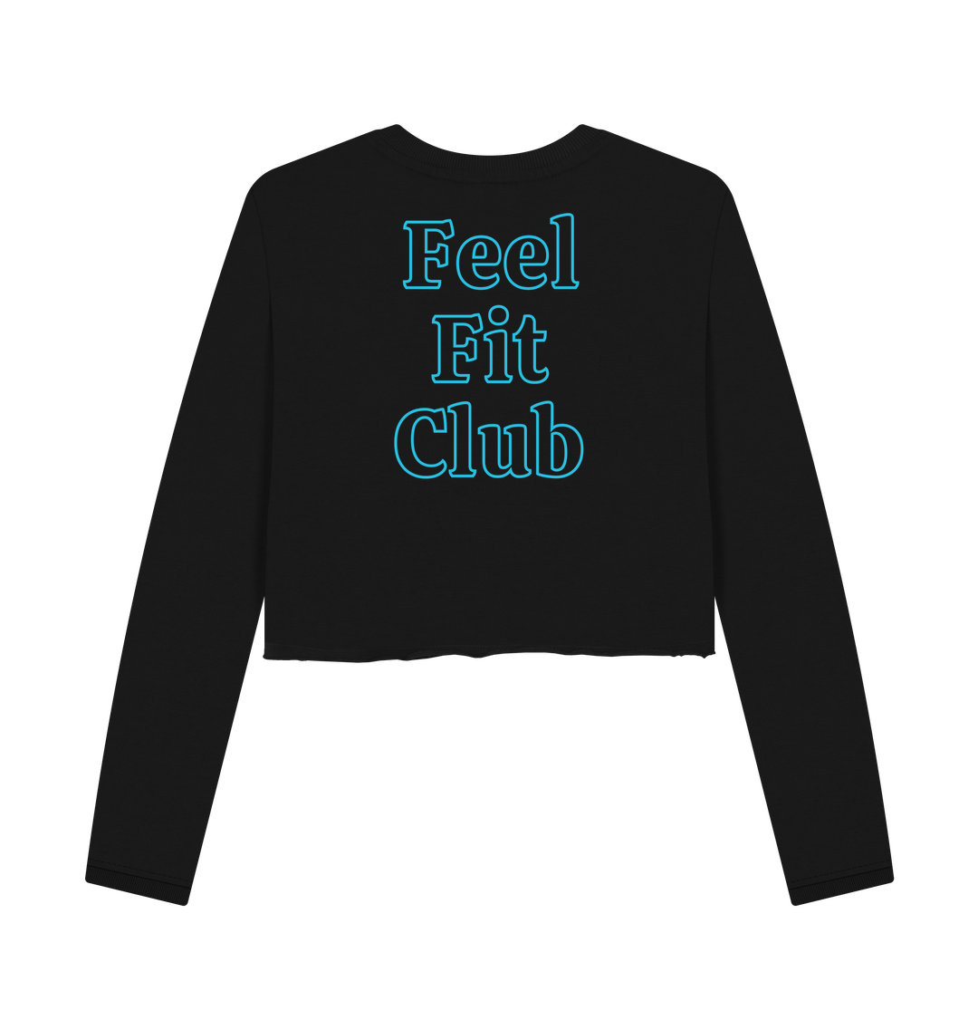 Black Printed Boxy Jumpers Back