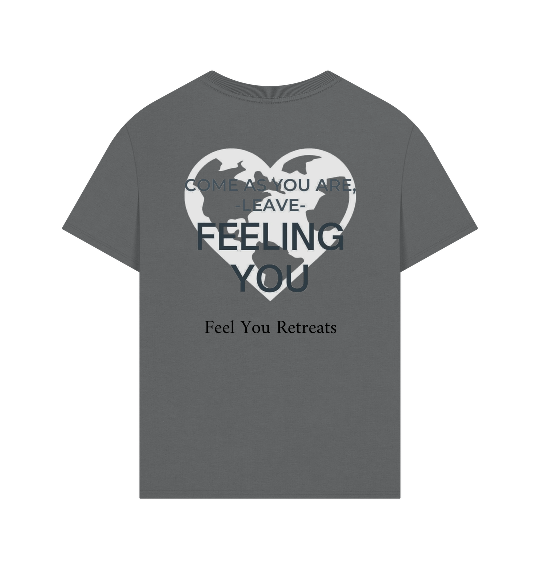 Slate Grey Printed T-shirt Back