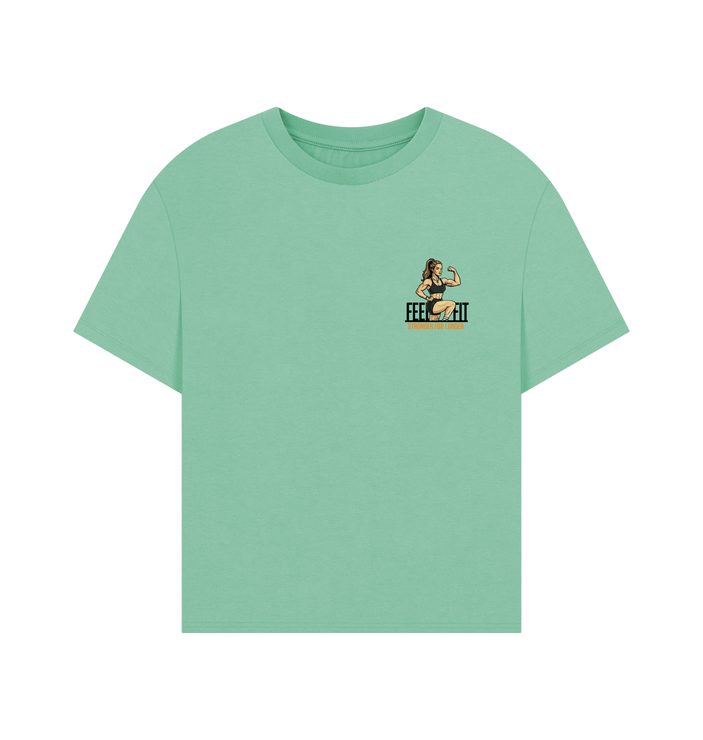 Peppermint Printed T-shirt Front