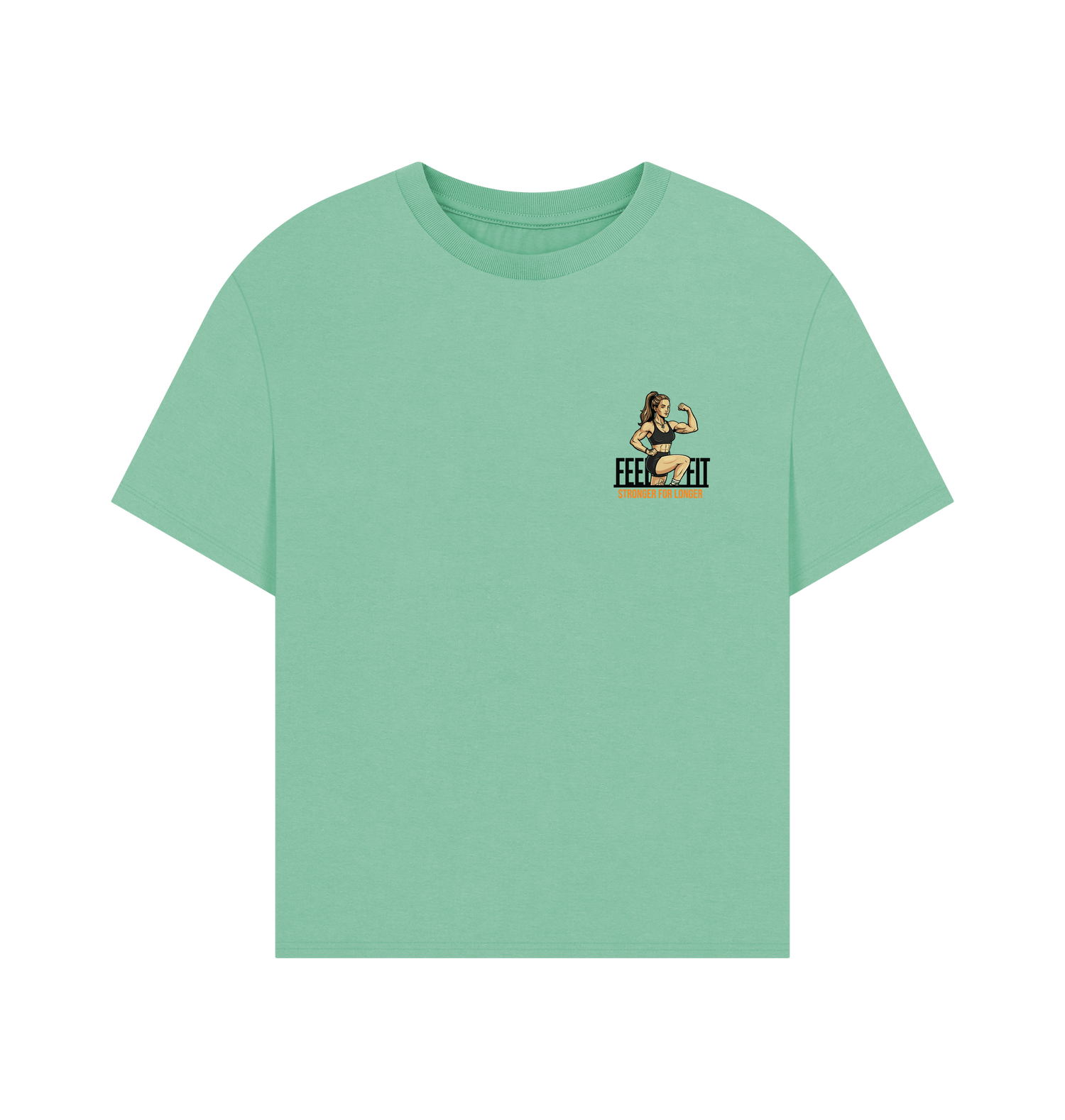Peppermint Printed T-shirt Front