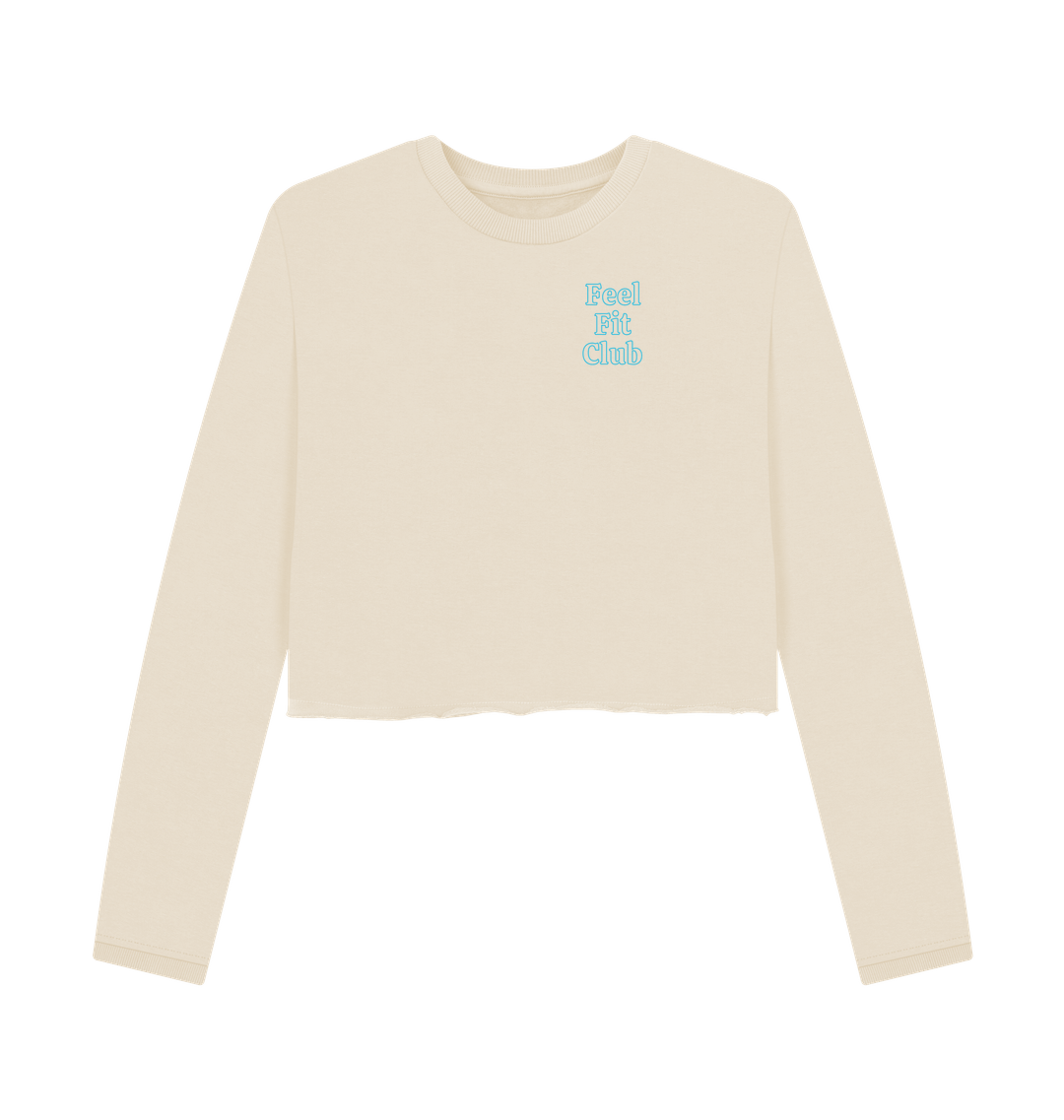 Oat Printed Boxy Jumpers Front